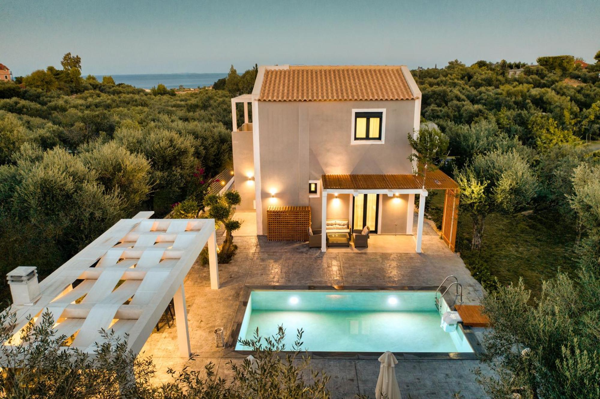 Valeria Private Villa Plános Exterior foto